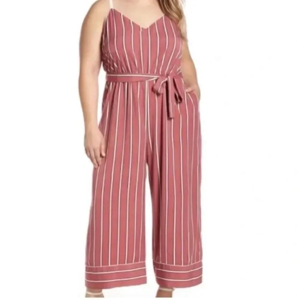 Leith Cami Striped Jumpsuit Women’s XS